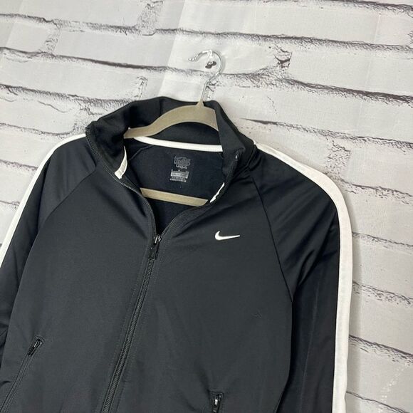 Nike The Athletic Dept Full Zip Track Jacket Black White Stripes Size S SP Y2K - Picture 6 of 15